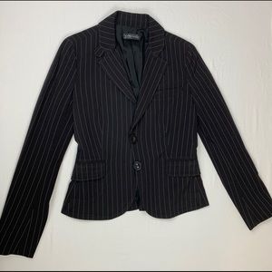 Rampage striped blazer